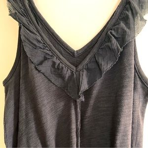 American Eagle Ruffled Top